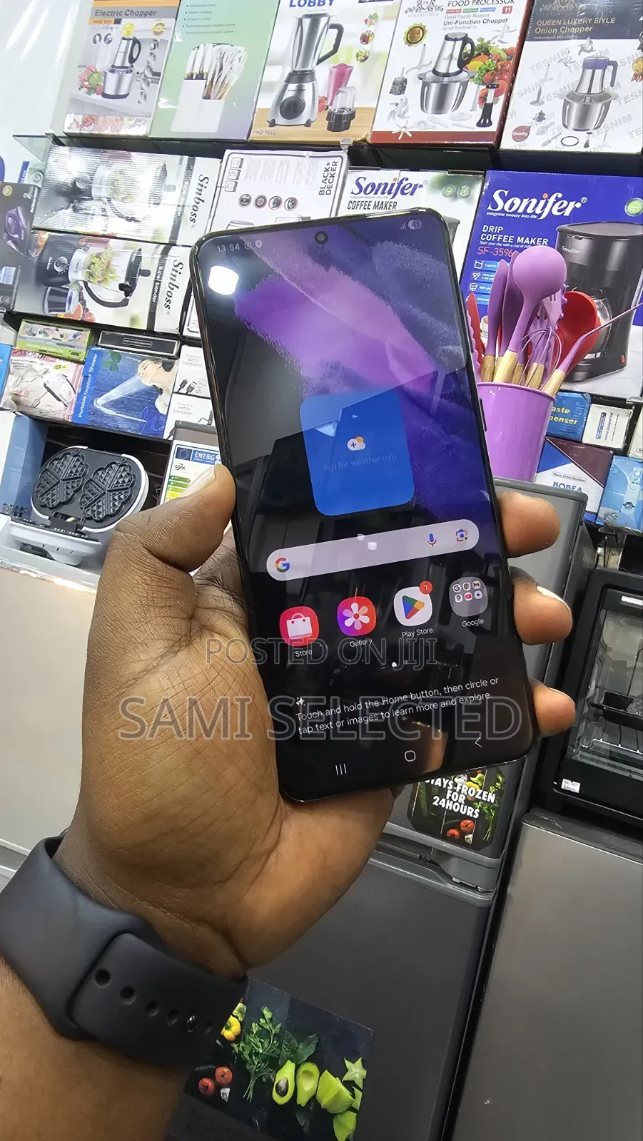 New Samsung Galaxy S21+ 5G 128 GB Black