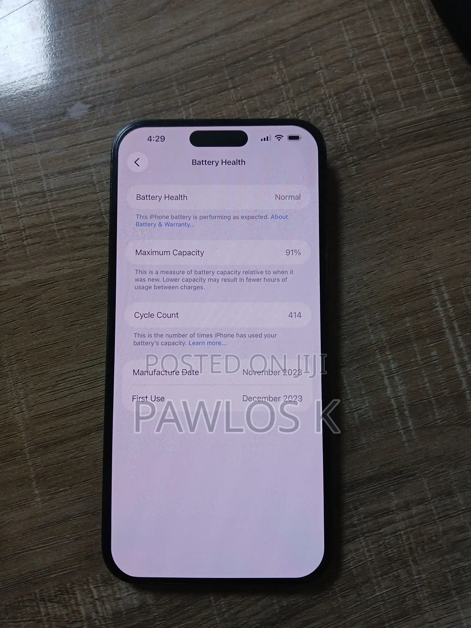 Apple iPhone 15 Pro Max 256 GB Black