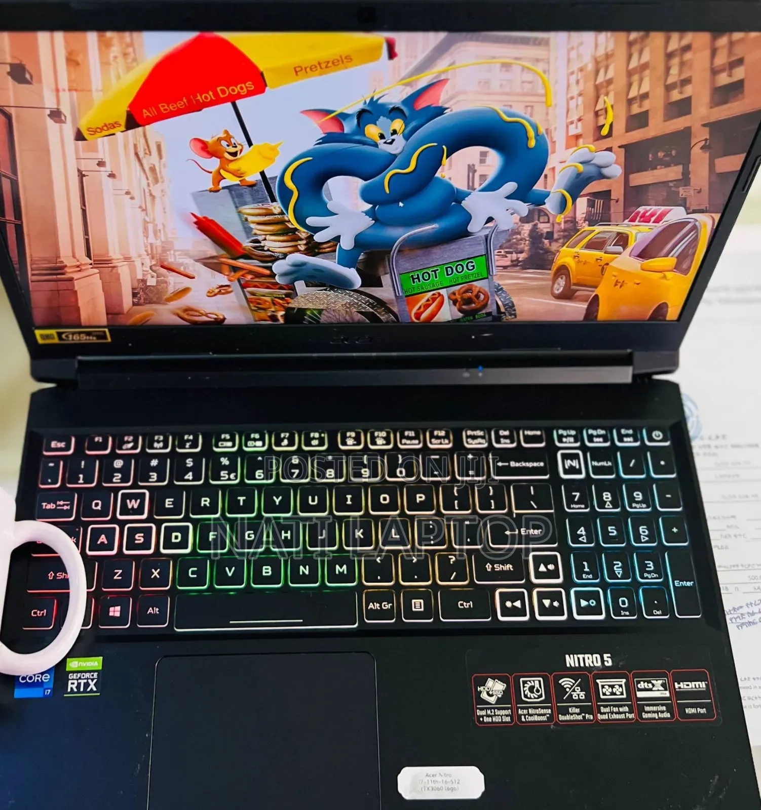 New Laptop Acer Nitro 5 16GB Intel Core i7 SSD 512GB