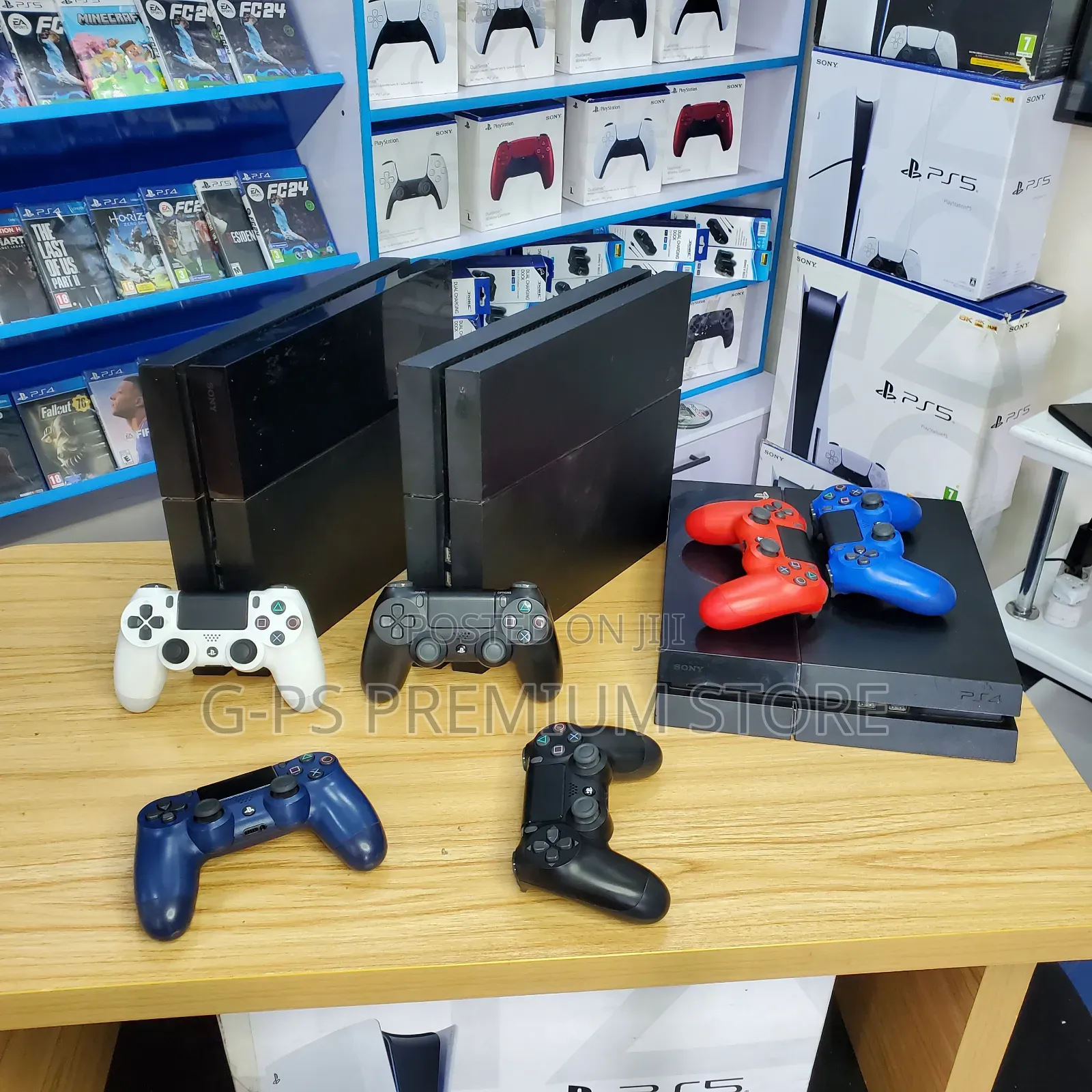 PS4 Fat Model ከ2 Original Joystick ጋር FC 26 እና ሌሎች 5 ጌሞች ታላቅ ዲስካውንት
‎