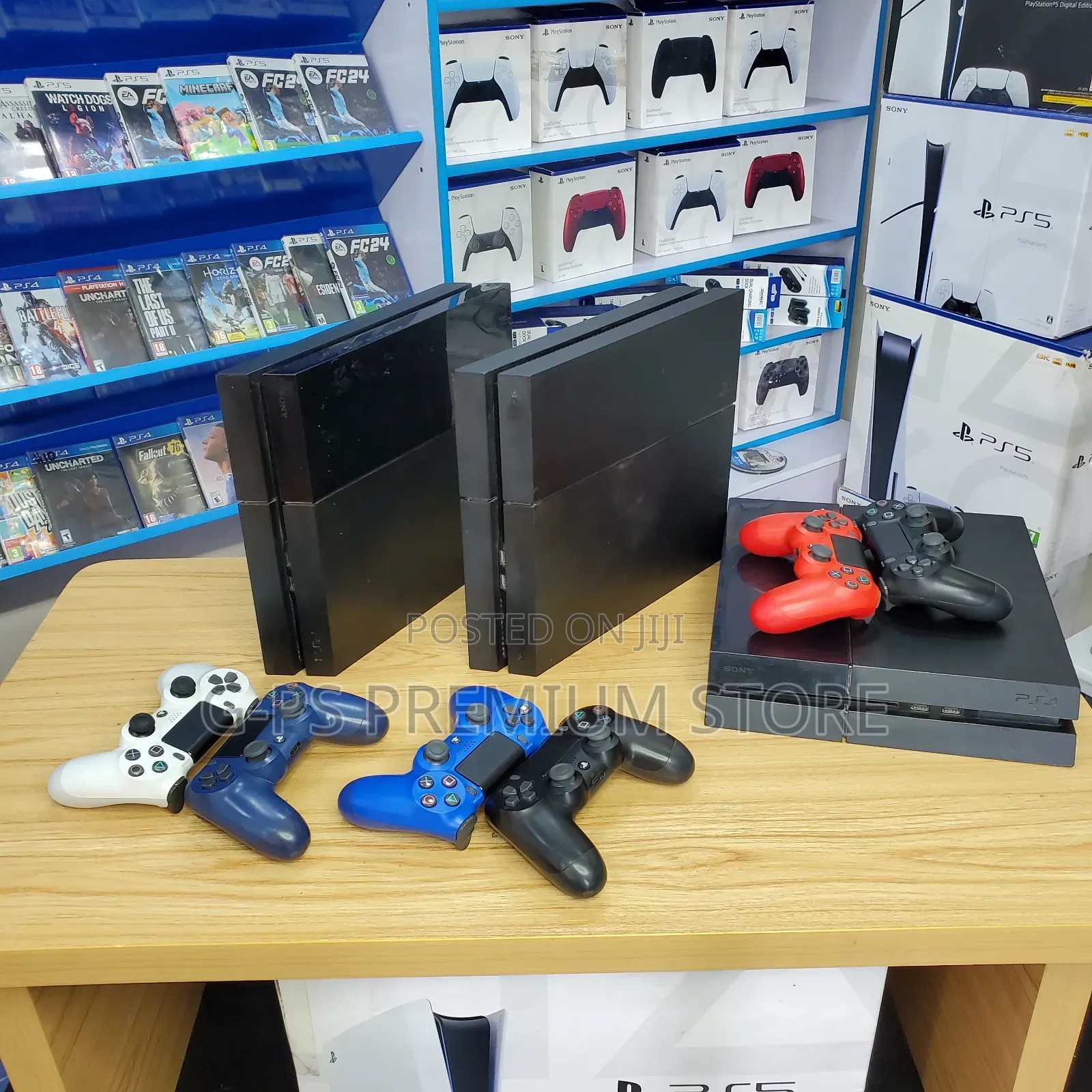 PS4 Fat Model ከ2 Original Joystick ጋር FC 26 እና ሌሎች 5 ጌሞች ታላቅ ዲስካውንት
‎