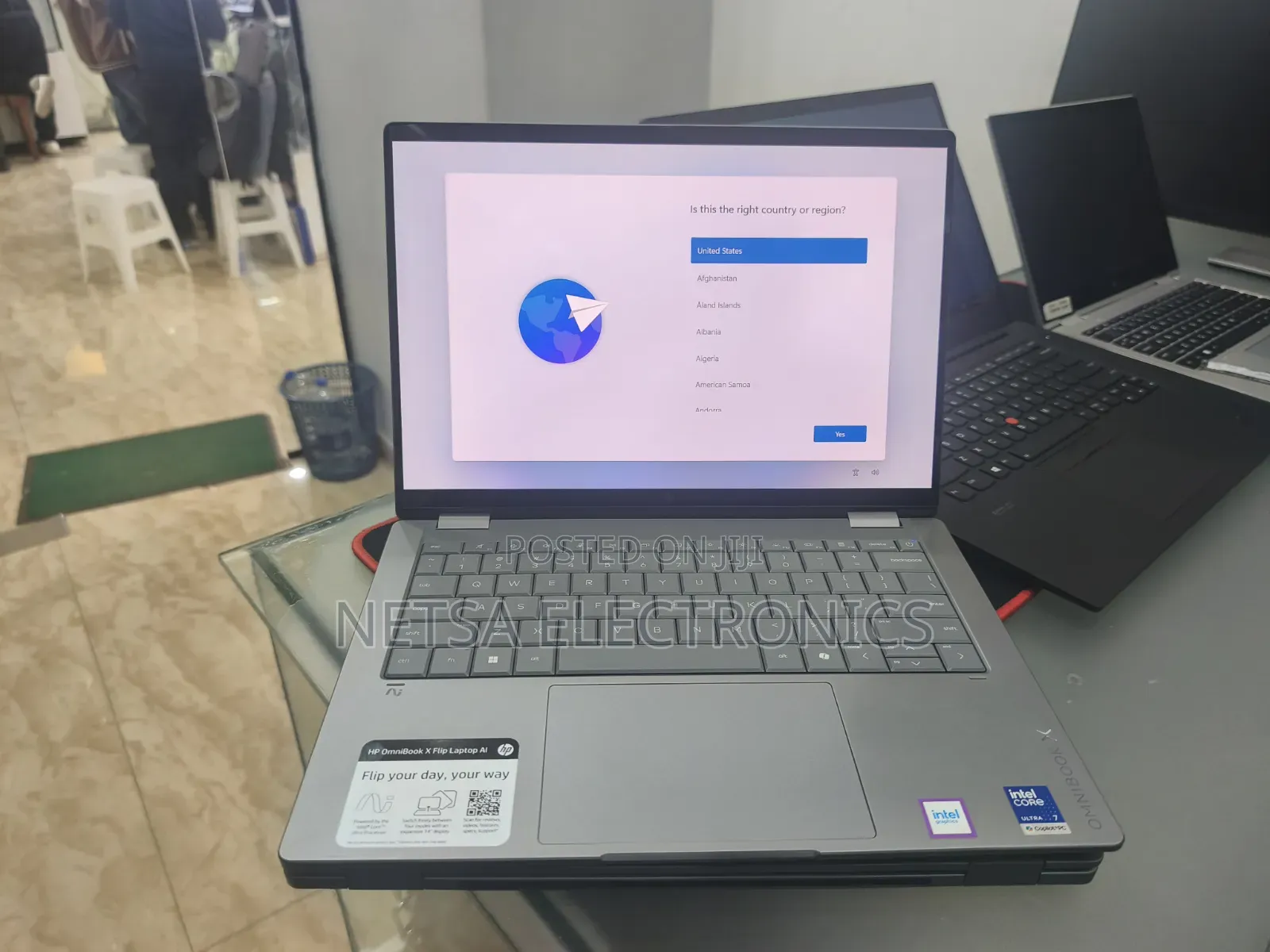New Laptop HP OmniBook X Flip 14" 16GB Intel Core Ultra 7 SSD 1T