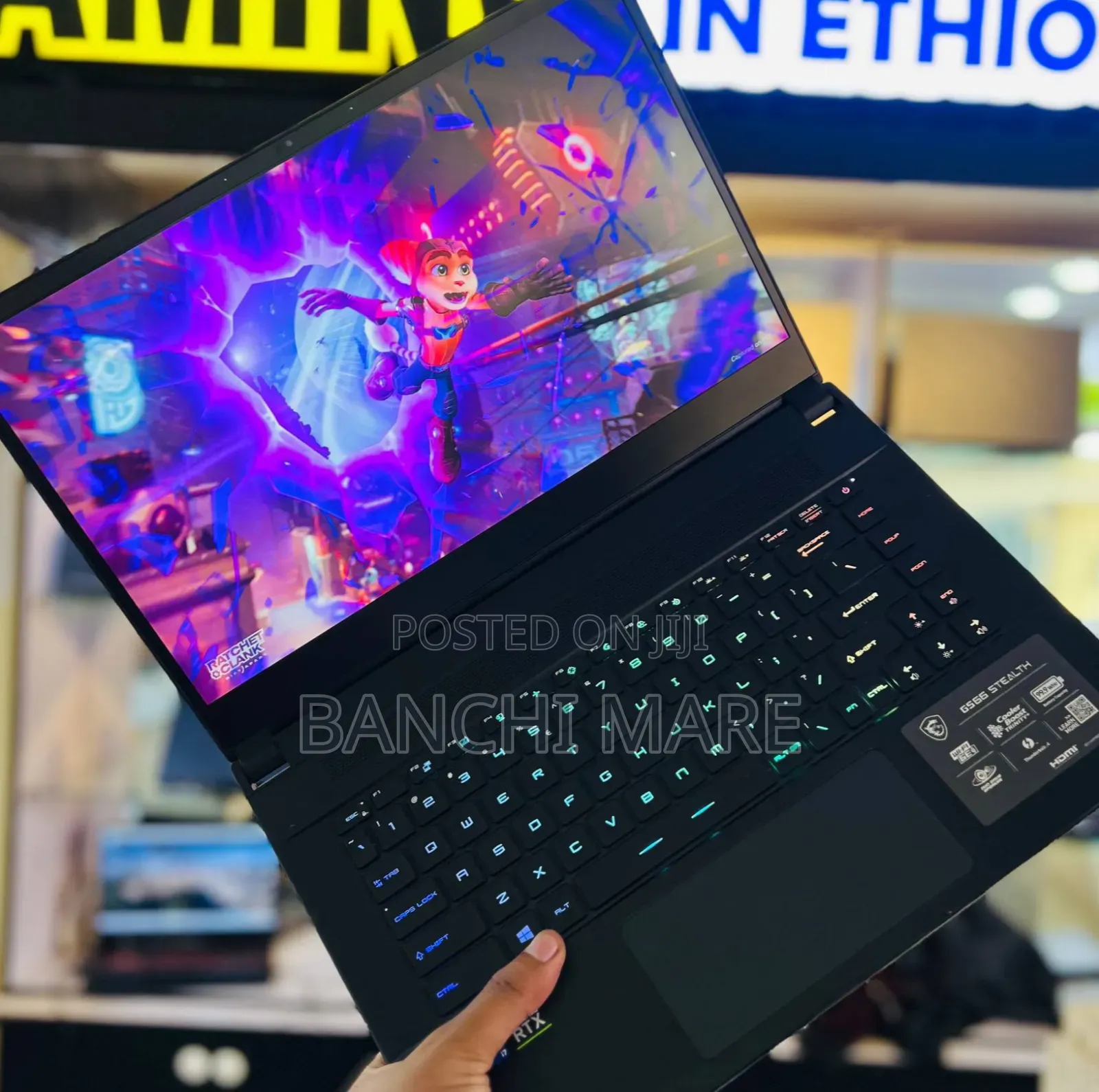 New Laptop MSI GS66 Stealth 11UH 16GB Intel Core i7 SSD 512GB