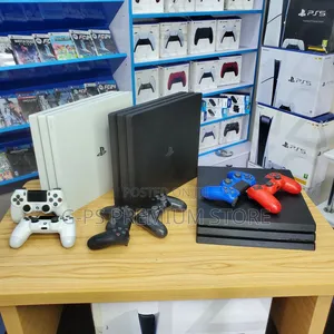 PS4 Pro ከ2 Original Joystick ጋር – 6 ወር ዋስትና – ታላቅ ዲስካውንት