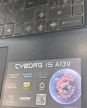 New Laptop MSI GF63 16GB Intel Core i7 SSD 1T