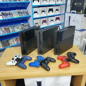 PlayStation 4 Fat 2 Original Controller FC 26 + 5 Games – ታላቅ ዲስካውንት