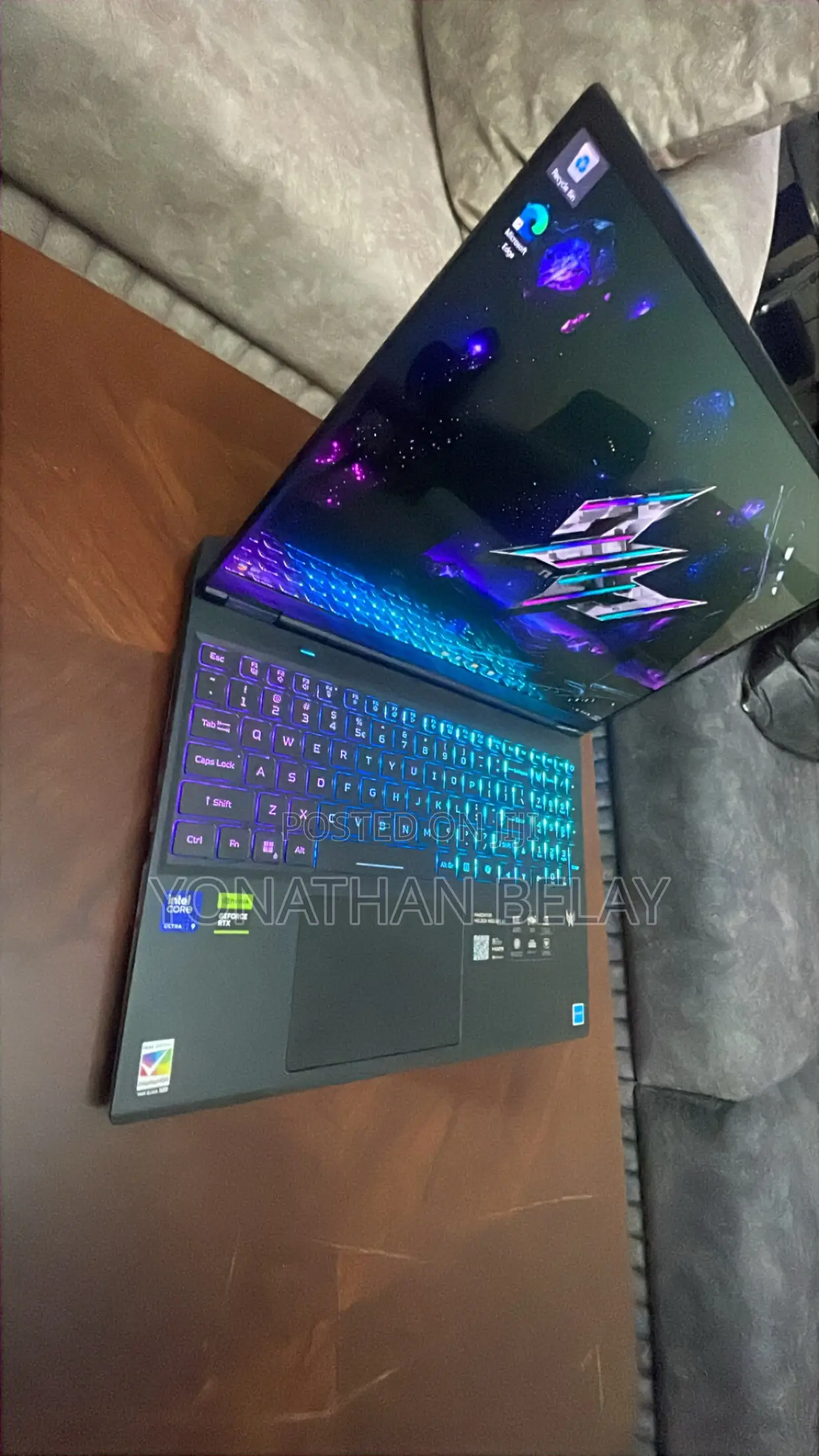 New Laptop Acer Predator Helios Neo 16 16GB Intel Core Ultra 9 SSD 1T
