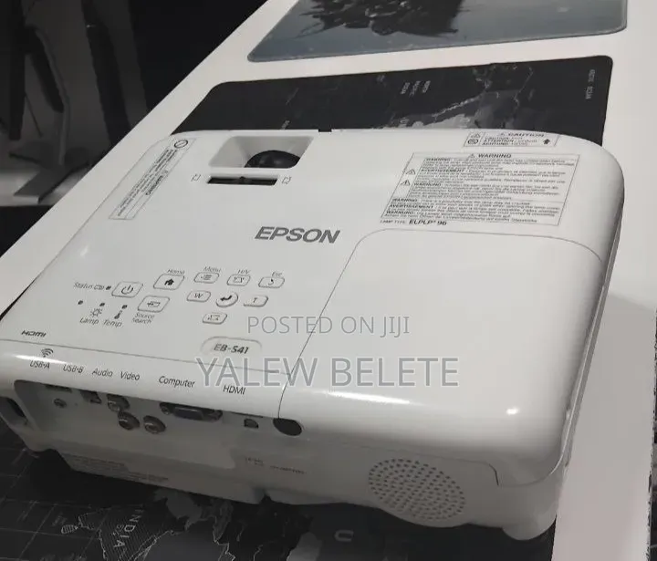 Epson Projector 
Model Name: EB-S41
  Has Bag and Remote