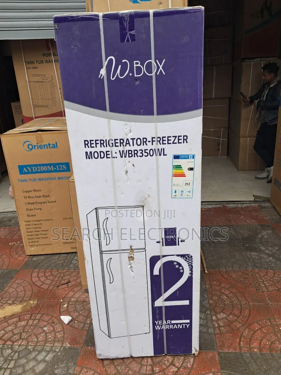 Enzo 270,l Cooler Seastem Fridge