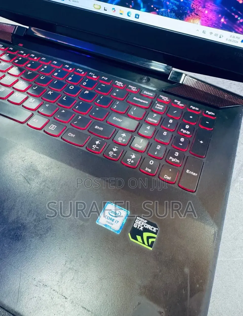 New Laptop Lenovo Legion 5 8GB Intel Core i7 SSD 256GB