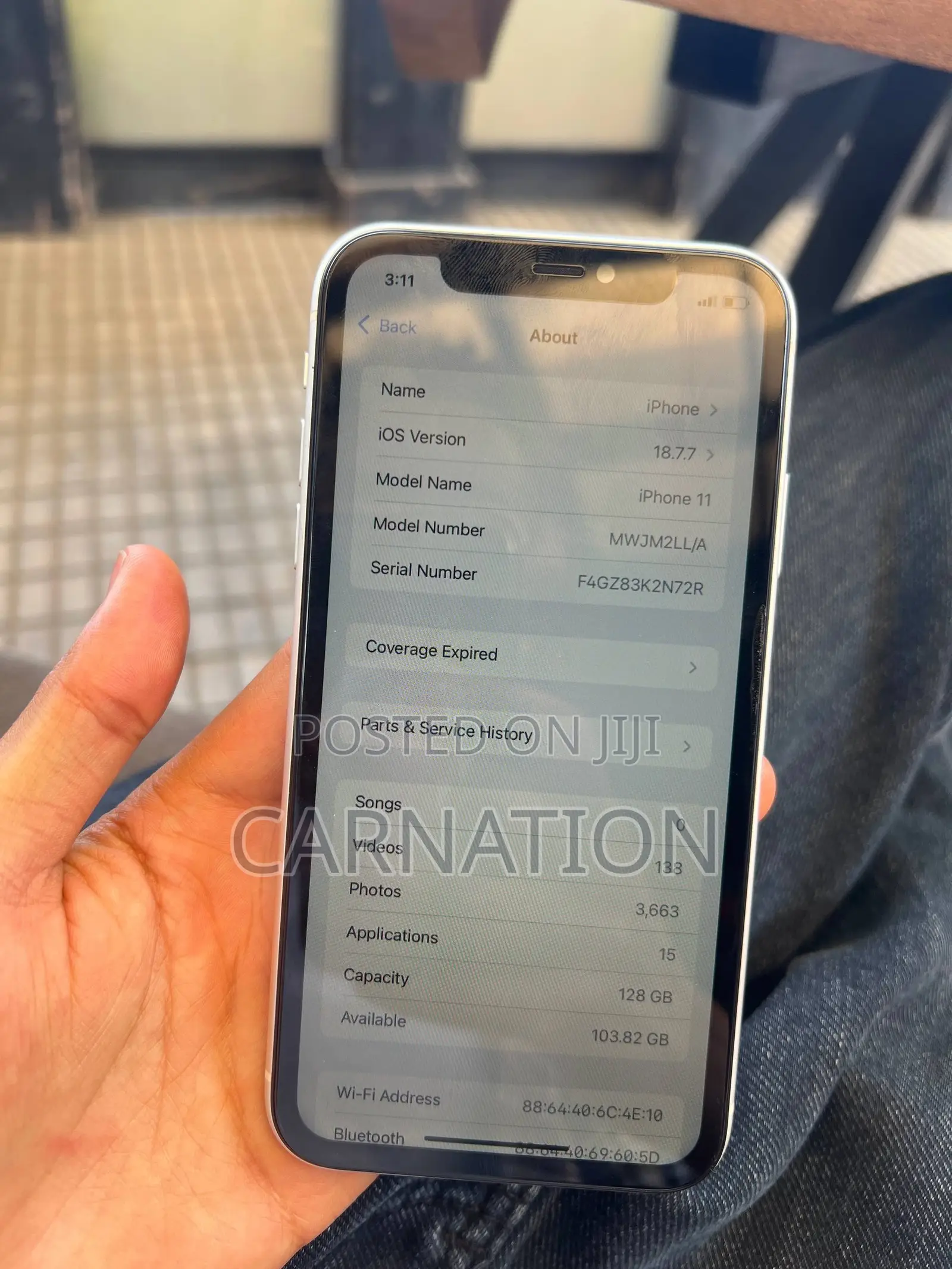 Apple iPhone 11 128 GB White