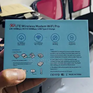 New 5G LET WiFi Router Free Delivery