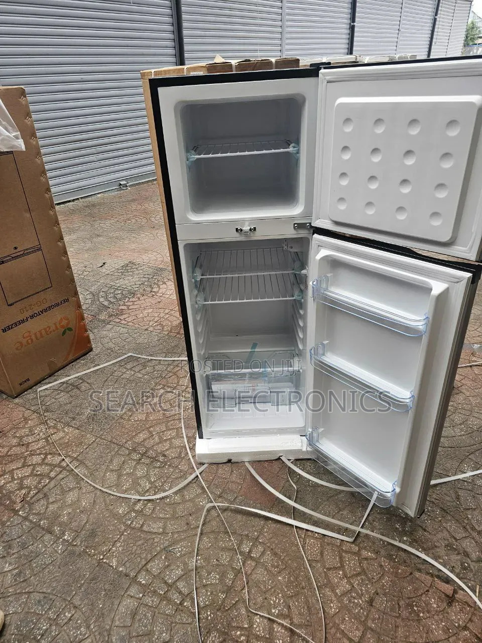 Orange 210,L Refrigerator