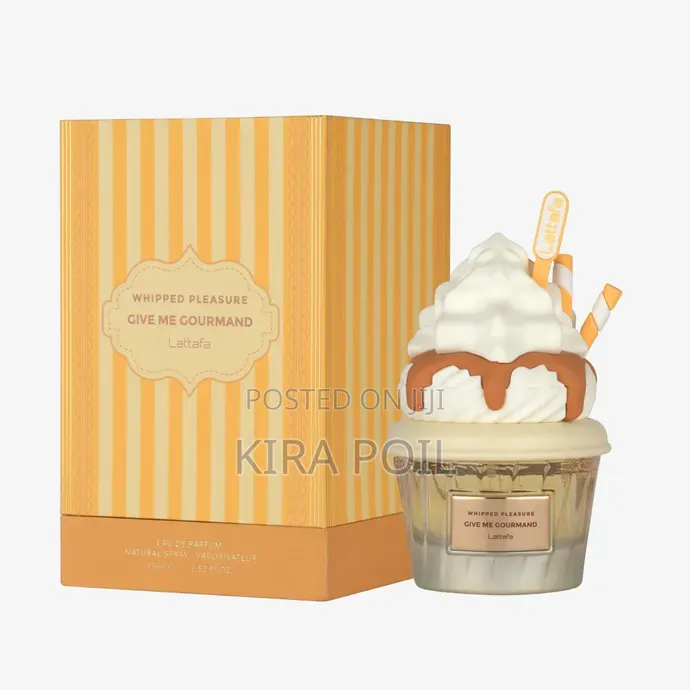 Lattafa Whipped Pleasure EDP – Sweet Caramel Gourmand Perfume