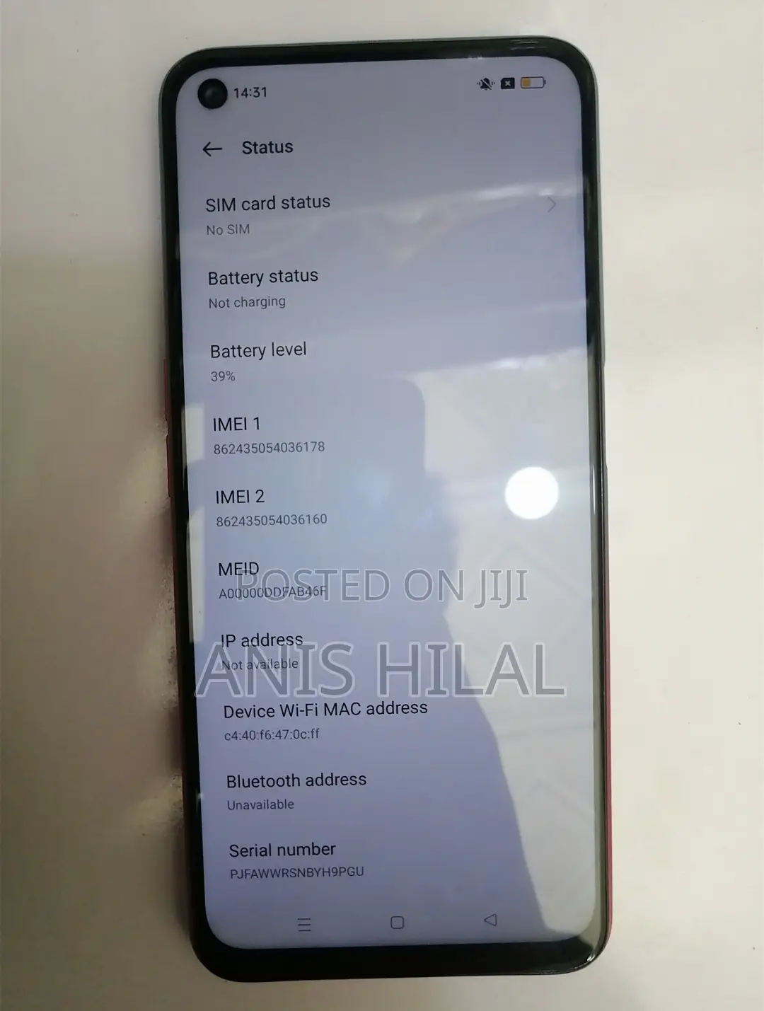 Oppo A72 5G 128 GB Pink
