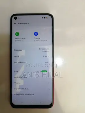 Oppo A72 5G 128 GB Pink