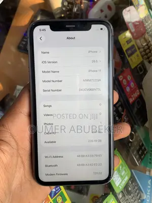 Apple iPhone 11 256 GB Black