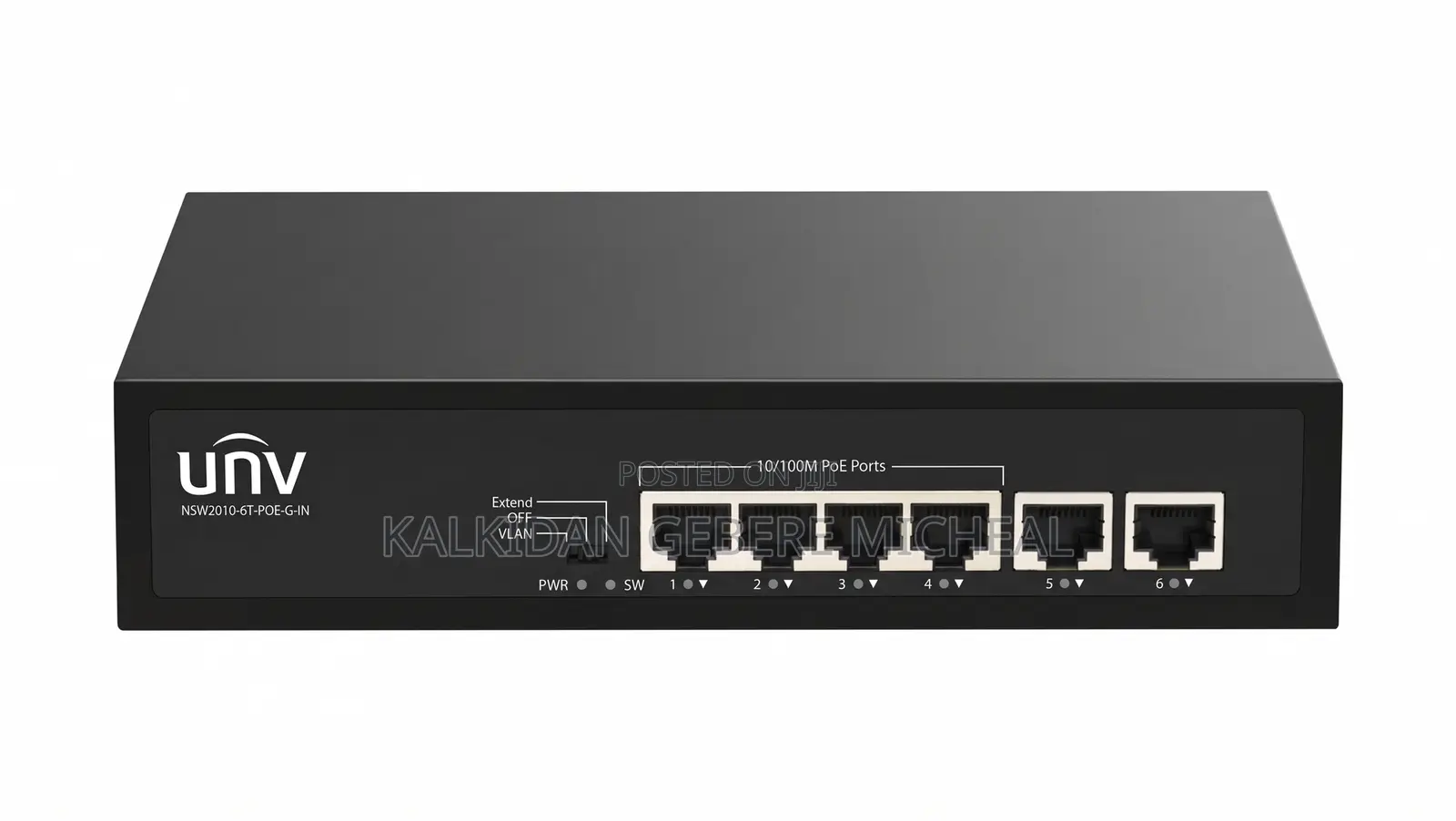 4-Port PoE Uplink-Port 200 Megabit,PoE 60W