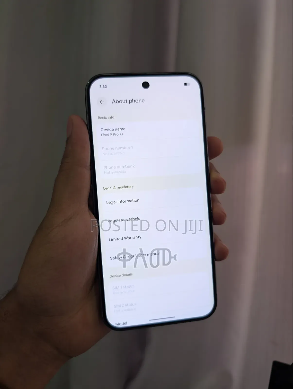 New Google Pixel 9 Pro XL 128 GB Black