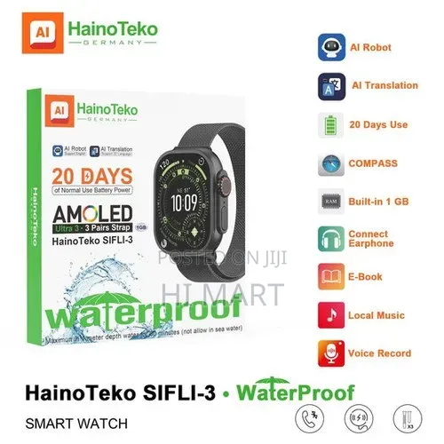 Haino Teko SIFLI 3 High Quality Smartwatch