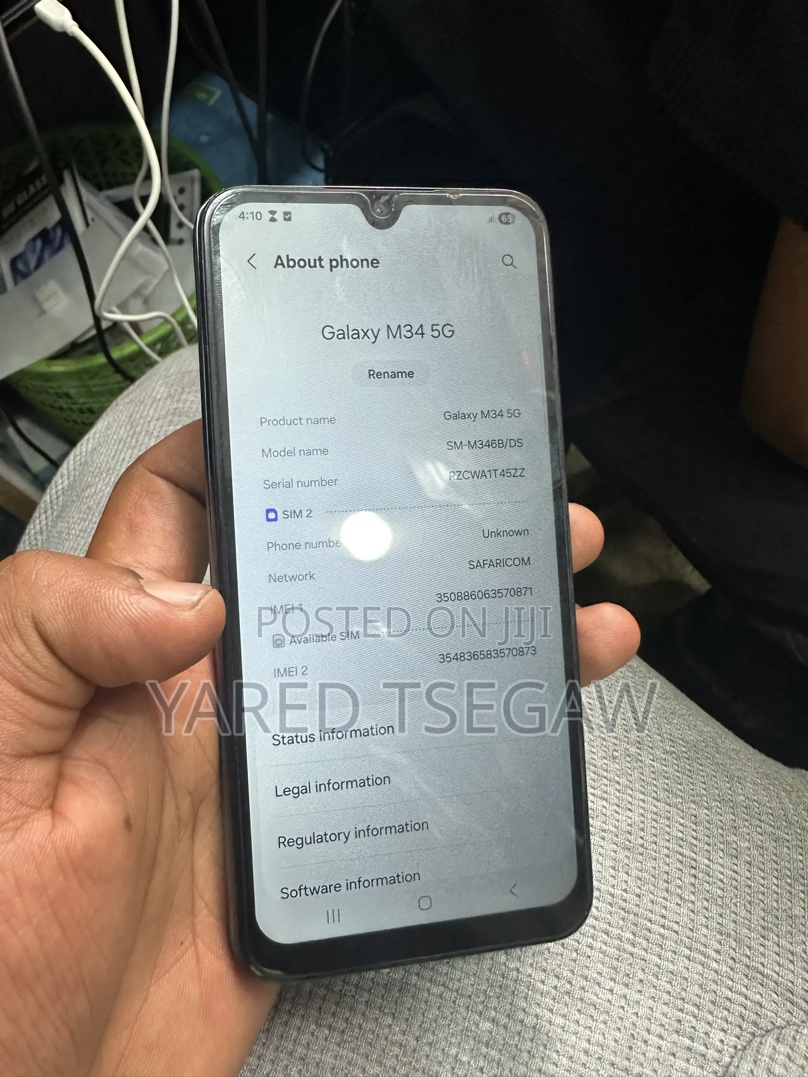 Samsung Galaxy M34 5G 128 GB Gray