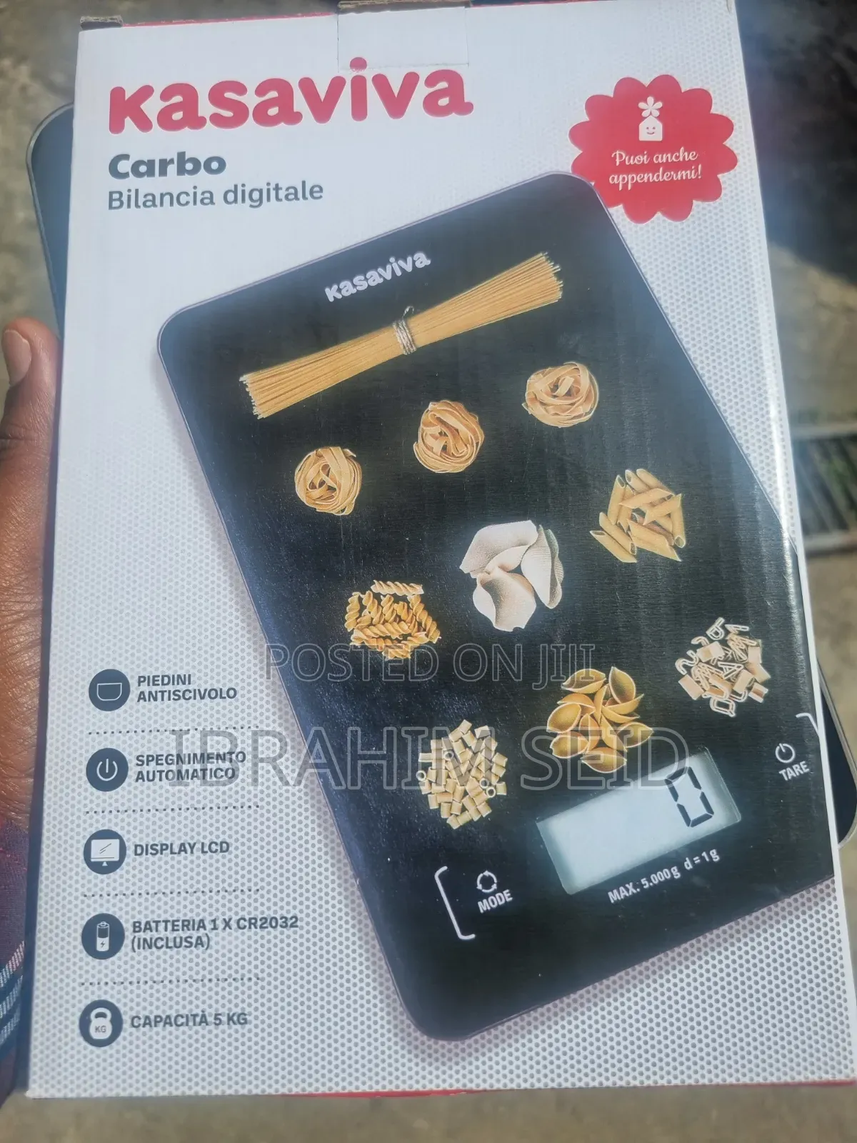 Kasaviva Digital Kitchen Scale 5kg