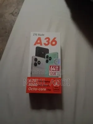 New ZTE Blade A36 64 GB Black