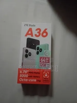 New ZTE Blade A36 64 GB Black