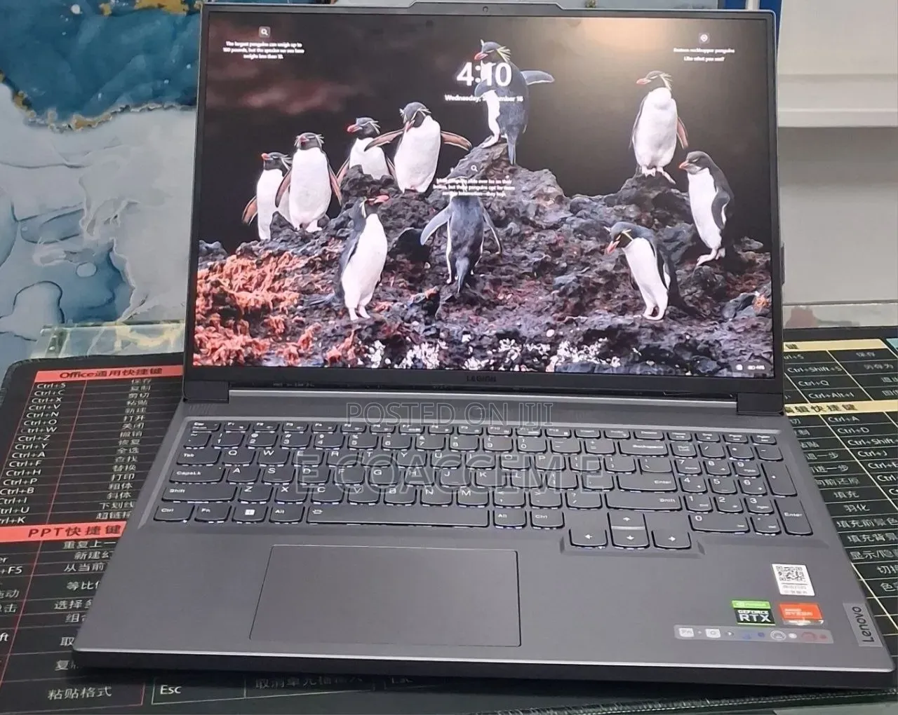 New Laptop Lenovo Legion 5 16GB AMD Ryzen 7 SSD 1T