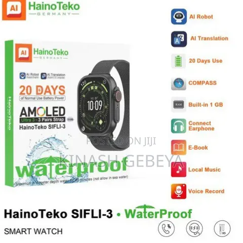 Haino Teko SIFLI 3 Top Quality Smartwatch
