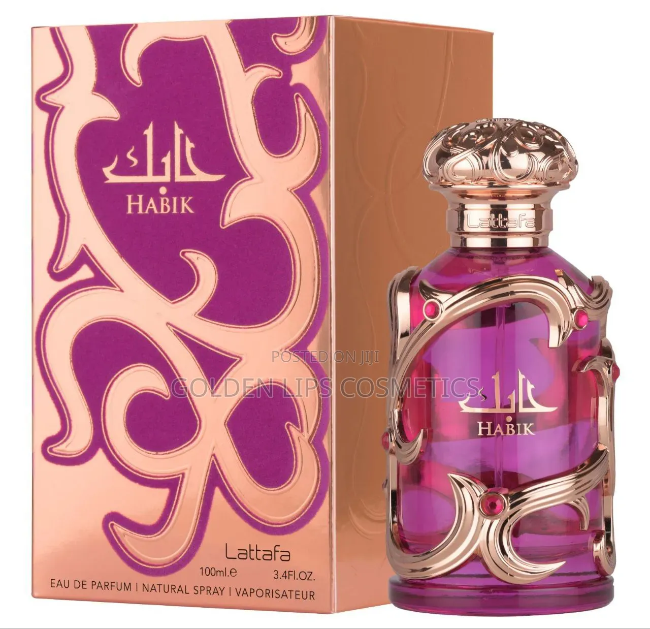 Lattafa Habik Eau De Parfum for Women 100ml 3.4 Fl Oz