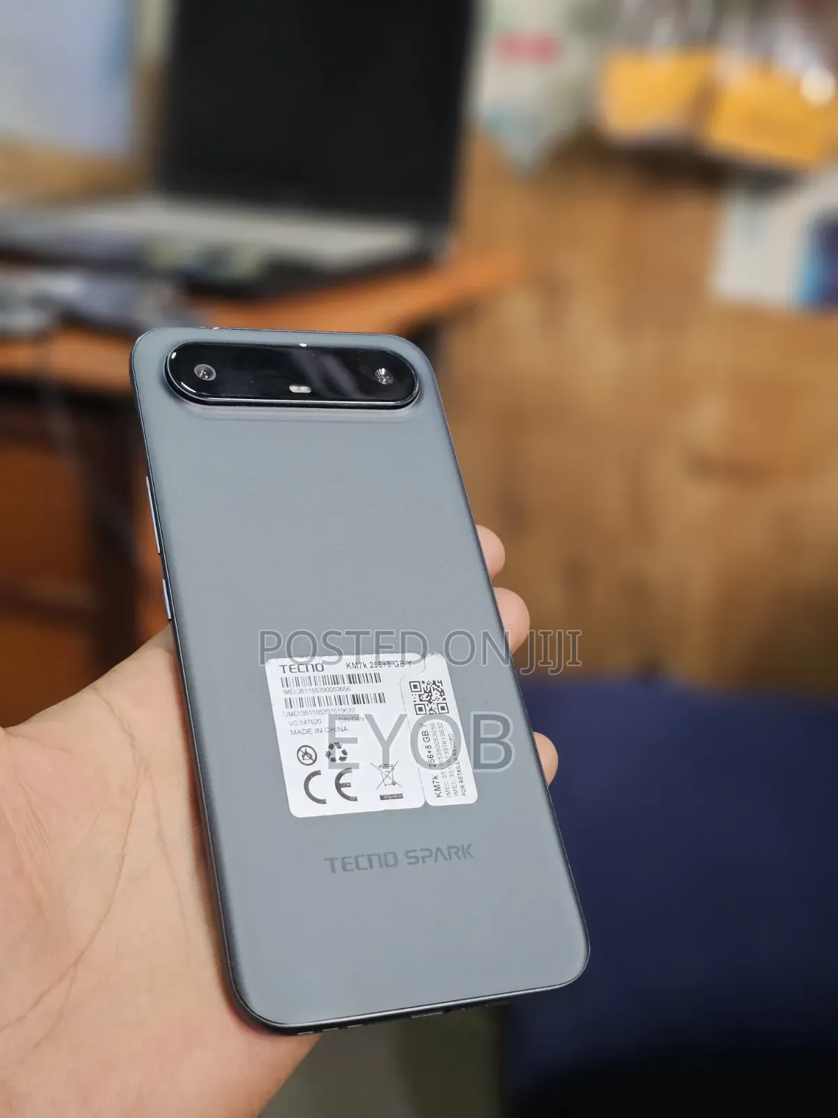 New Tecno Spark Slim 256 GB Black