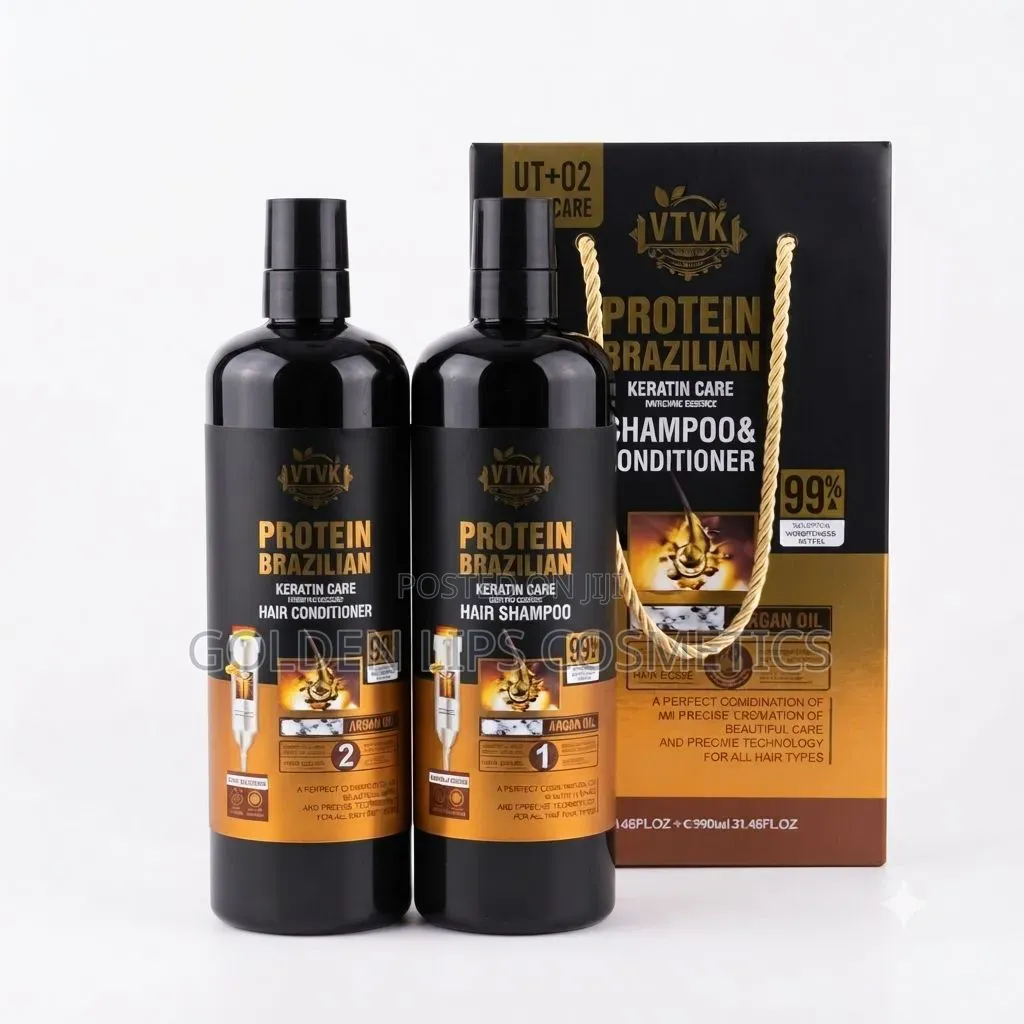 Heniways Brazilian Keratin Shampoo and Conditioner Set 900ml