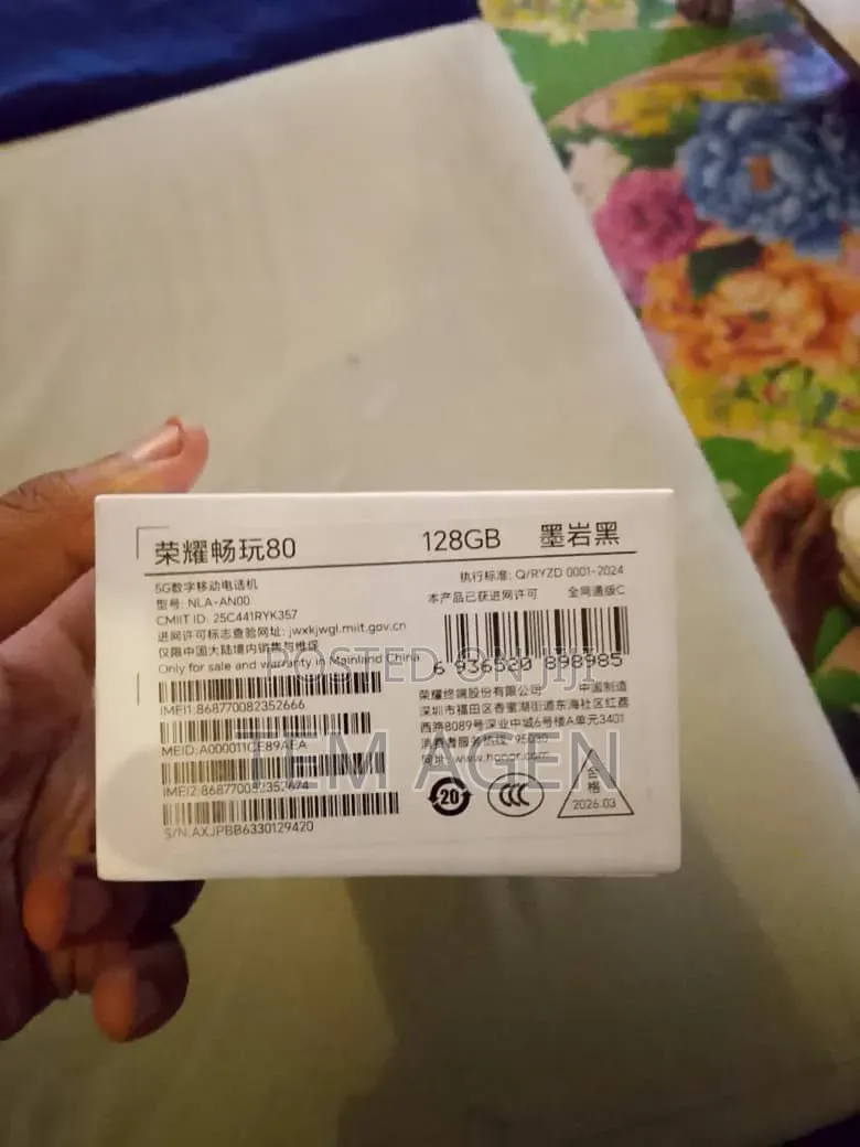New Honor Play10 128 GB Black