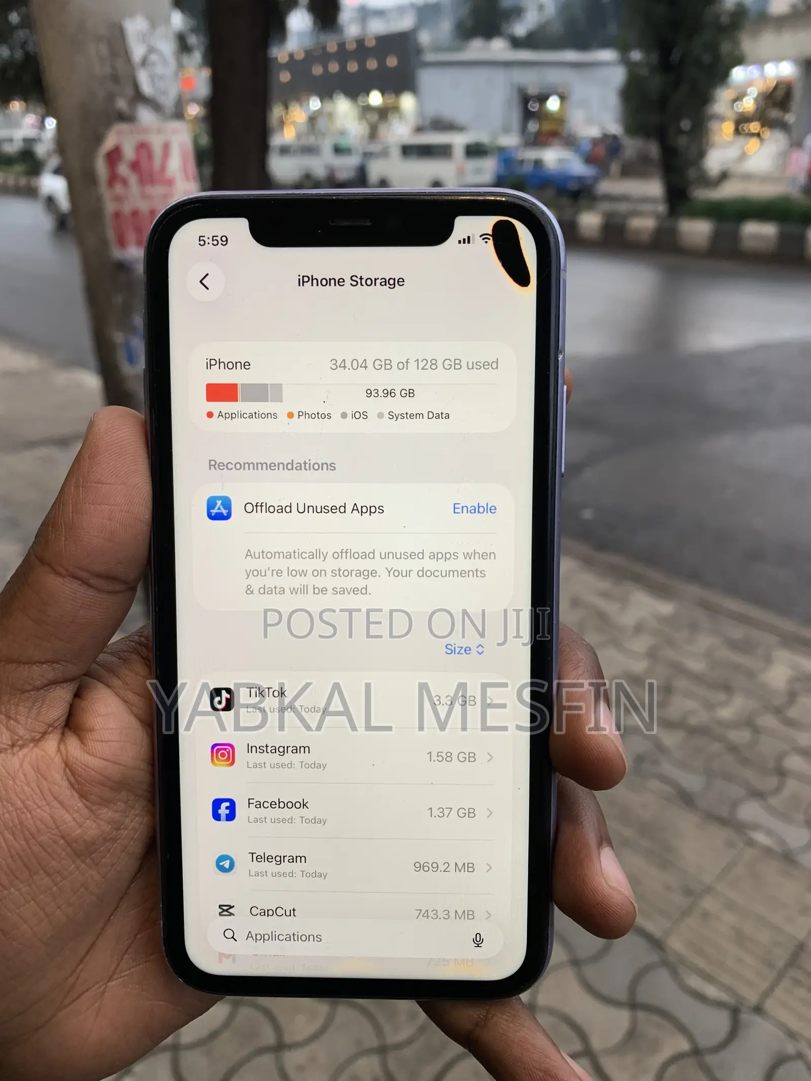 Apple iPhone 11 128 GB Blue