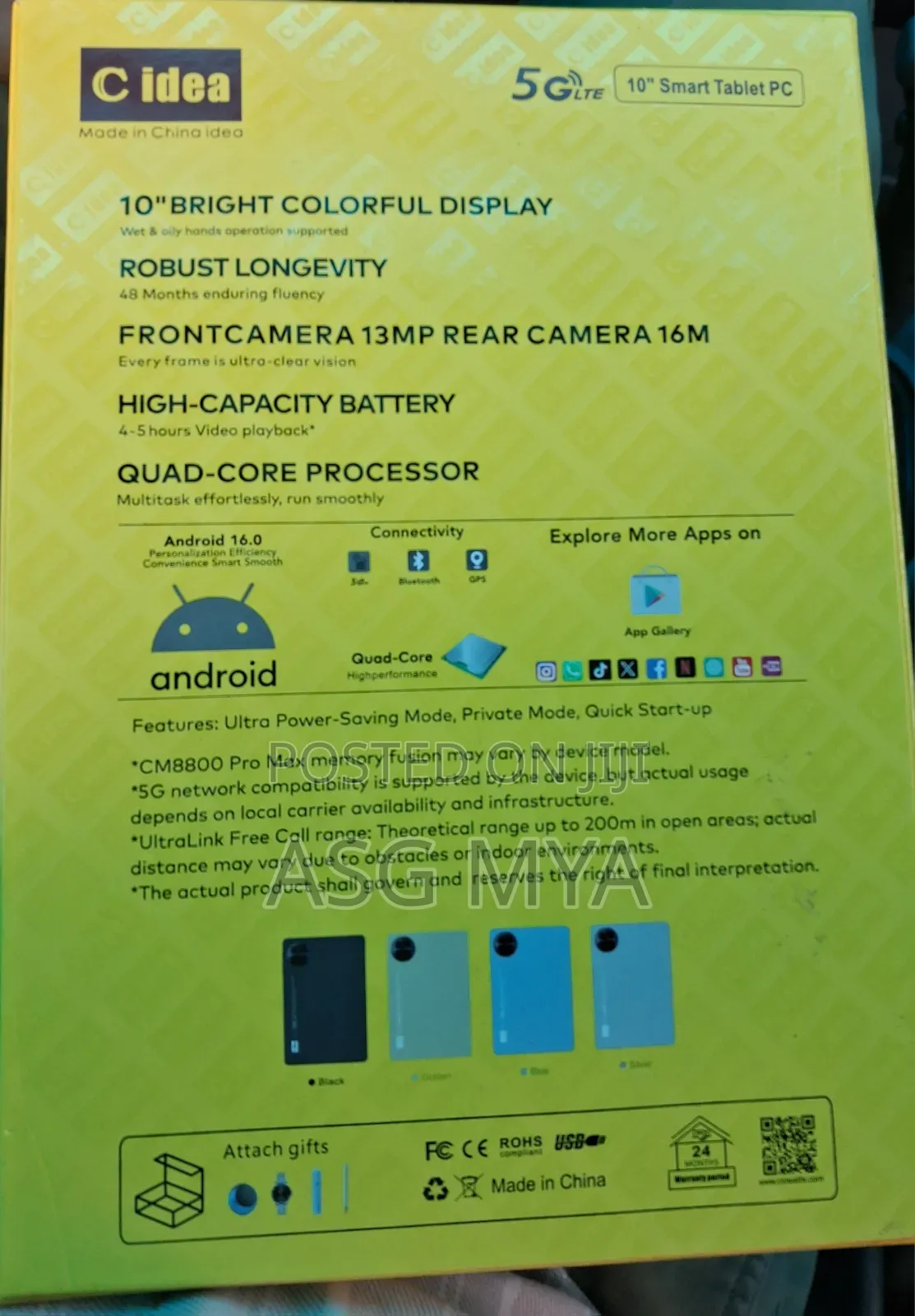 New C idea CM8800 Plus 1 TB