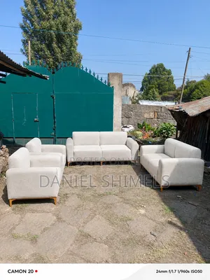 Modern Luxury Beige Sofa Set | Brand New for Sale