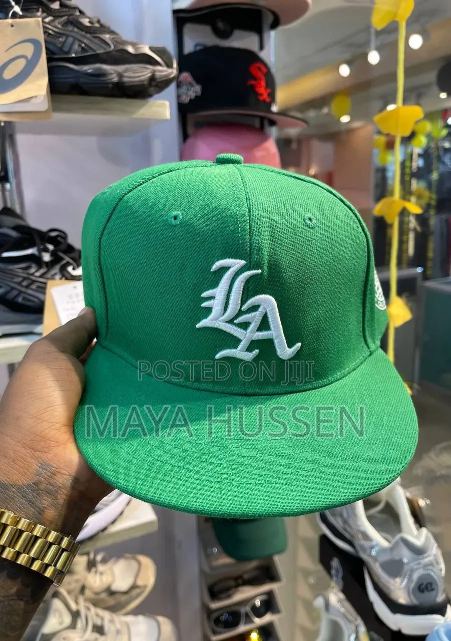 Los Angeles Dodgers Custom Fitted Cap - Kelly Green / White
