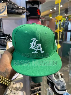 Los Angeles Dodgers Custom Fitted Cap - Kelly Green / White
