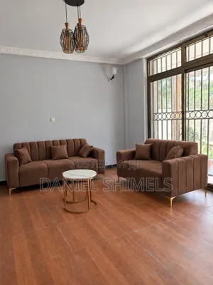 Classy Modern Sofa With Matching Cushions - Brand New