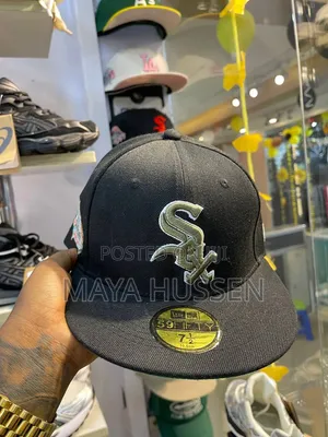 Chicago White Sox Fitted Cap - Black / Olive Embroidery