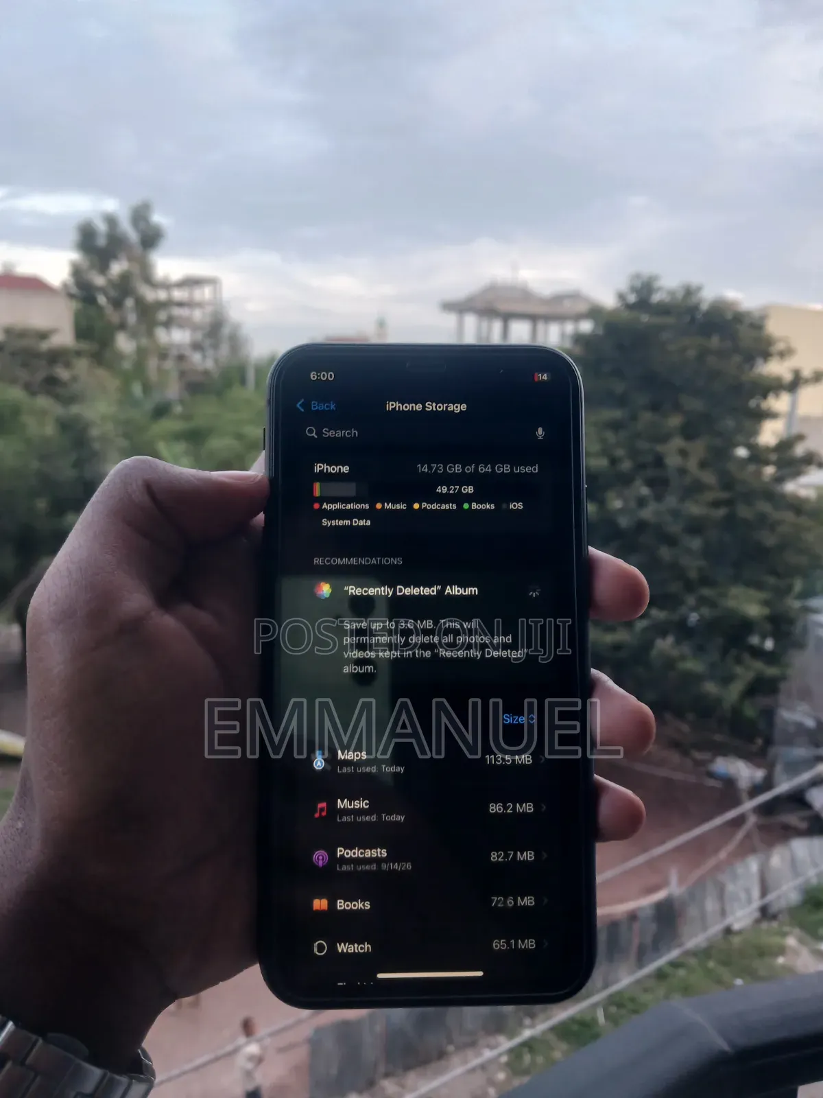 Apple iPhone 11 64 GB Black