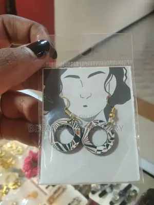 Handcrafted Wooden Dangle Earrings
