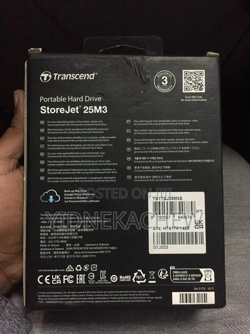 Transcend External Hard Drives