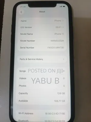 Apple iPhone 11 128 GB Black