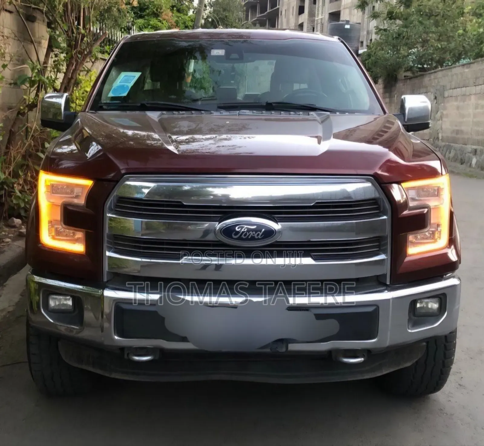 Ford F-150 2017 Red