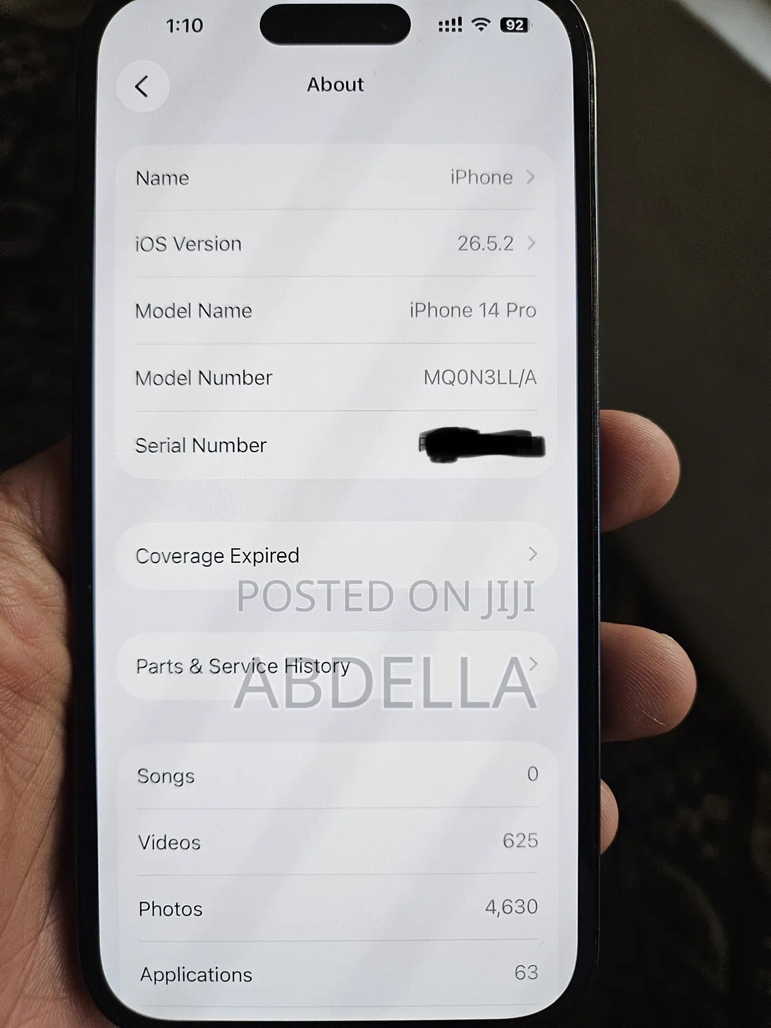 Apple iPhone 14 Pro 256 GB Black