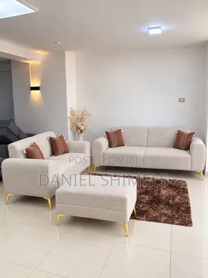 6-Seater Luxury Living Room Sofa Set for Sale - Brand New