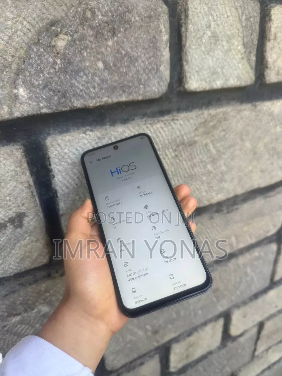 Tecno Pop 9 128 GB Black