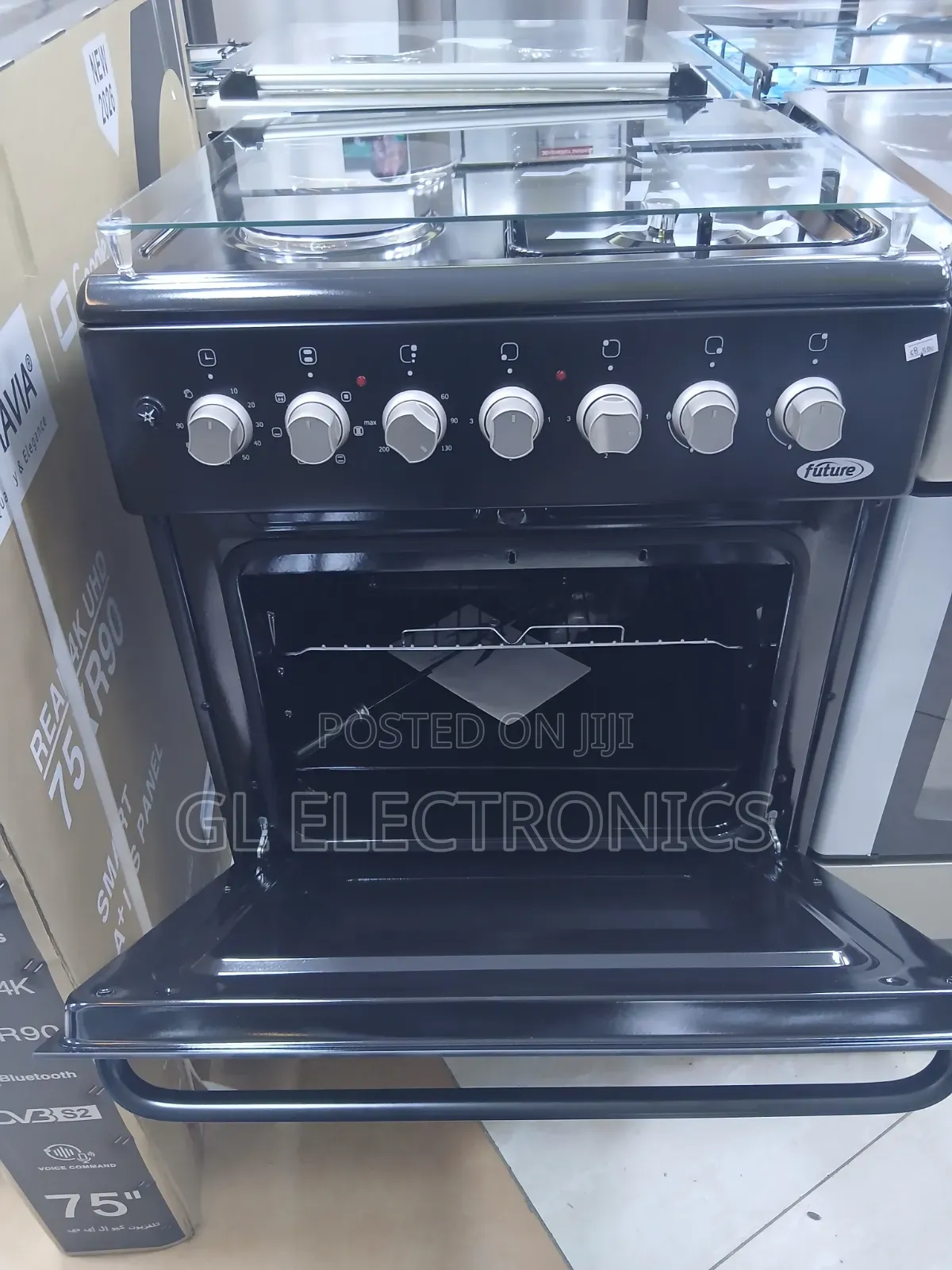 Future Oven 60cm by 60cm Two Hot Plate Two Gas